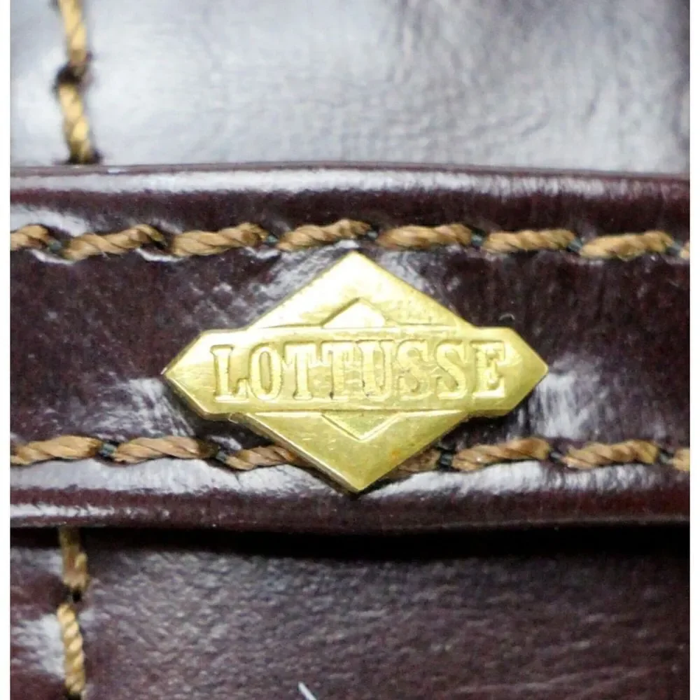 Lottusse BROWN GENUINE LEATHER 1 1/8